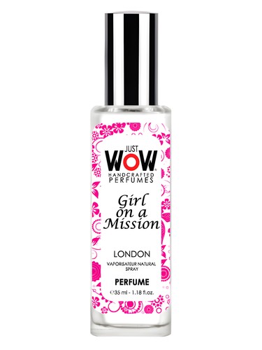 Croatian Perfume House Just Wow Girl On A Mission fragrance bottle