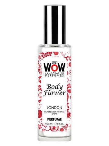 Croatian Perfume House Just Wow Body Flower fragrance bottle