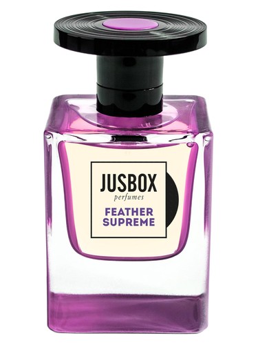 Jusbox Feather Supreme fragrance bottle