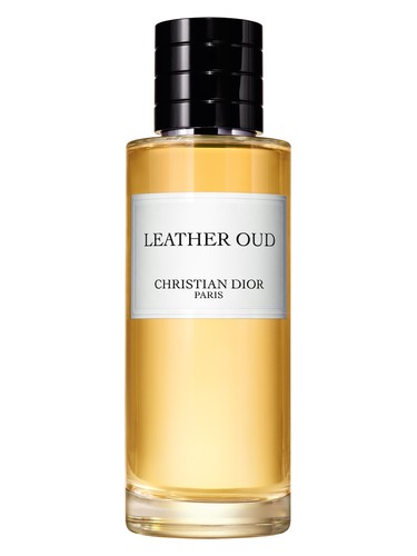 Dior Leather Oud fragrance bottle