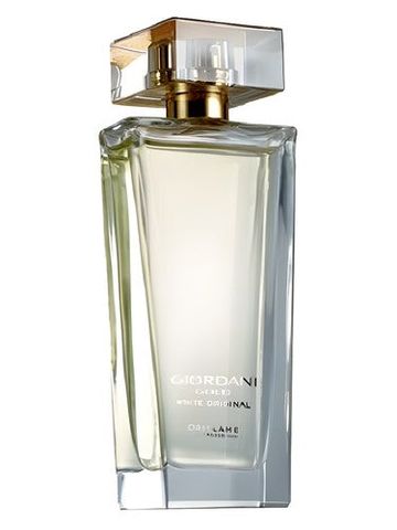 Oriflame Giordani Gold White Original fragrance bottle