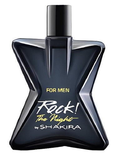 Shakira Rock! the Night for Men fragrance bottle
