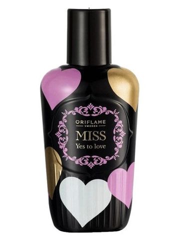 Oriflame Miss Yes To Love fragrance bottle