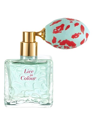 Oriflame Live In Colour fragrance bottle