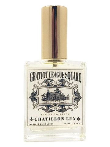 Chatillon Lux Parfums Gratiot League Square fragrance bottle