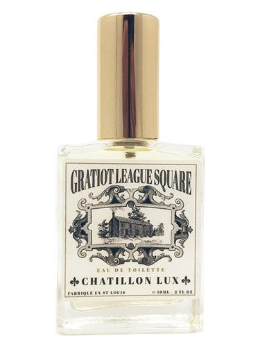 Chatillon Lux Parfums Gratiot League Square fragrance bottle