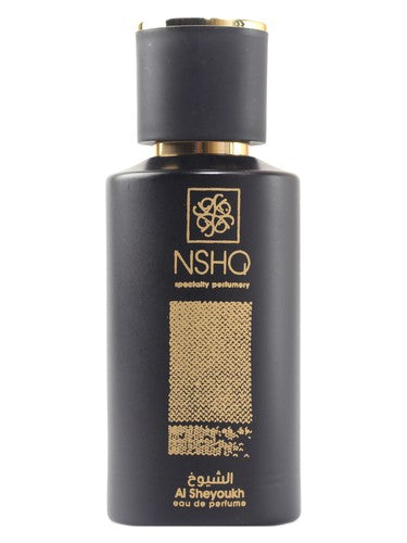 NSHQ Al Sheyoukh fragrance bottle
