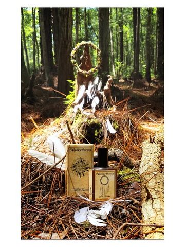Solstice Scents White Feather fragrance bottle