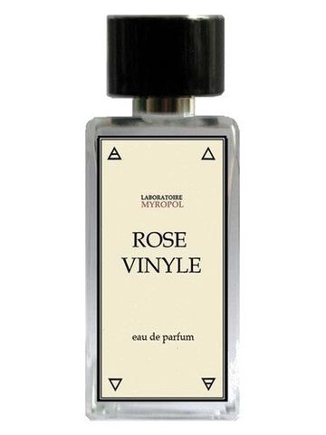 Myropol Rose Vinyle fragrance bottle