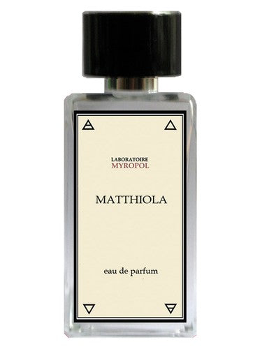 Myropol Matthiola fragrance bottle