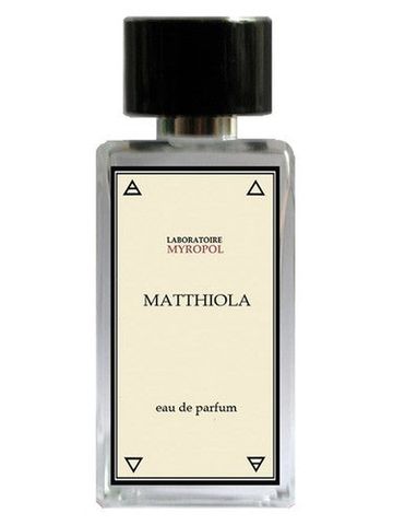 Myropol Matthiola fragrance bottle