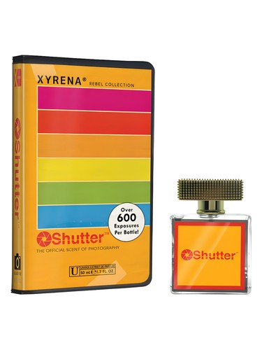 Xyrena Shutter fragrance bottle