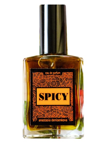 Anastasia Denisenkova Spicy fragrance bottle
