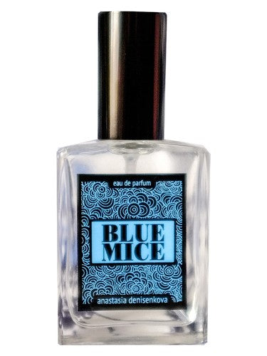 Anastasia Denisenkova Blue Mice fragrance bottle