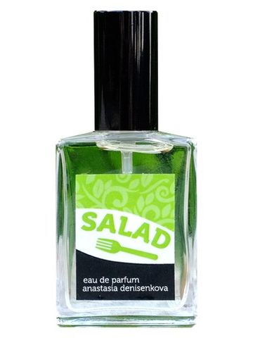 Anastasia Denisenkova Salad fragrance bottle