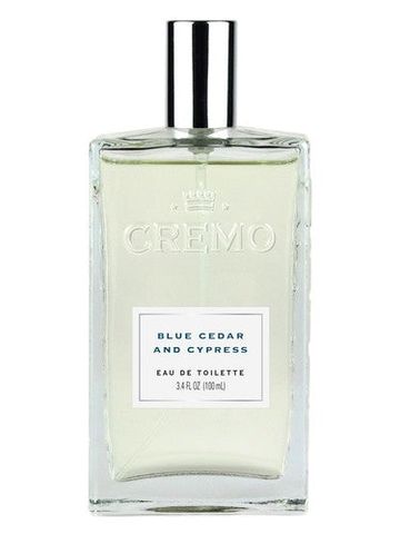 Cremo Blue Cedar & Cypress fragrance bottle