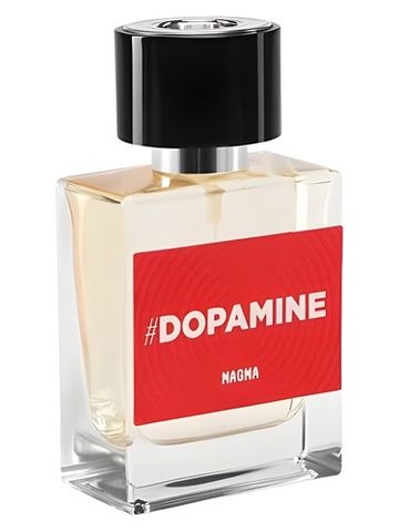 Magma #Dopamine fragrance bottle