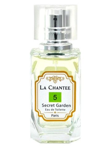 LA CHANTEE Secret Garden No. 5 fragrance bottle