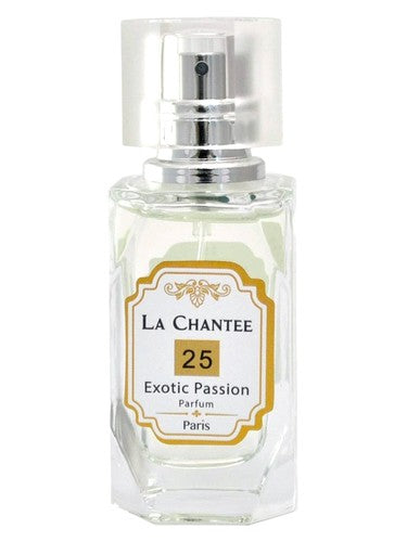 LA CHANTEE Exotic Passion No. 25 fragrance bottle