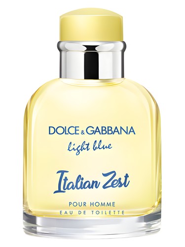 Dolce Gabbana Light Blue Italian Zest Pour Homme fragrance bottle