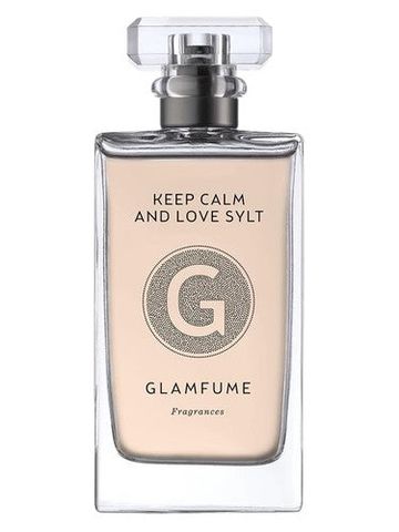 Glamfume Keep Calm and Love Sylt 3 fragrance bottle