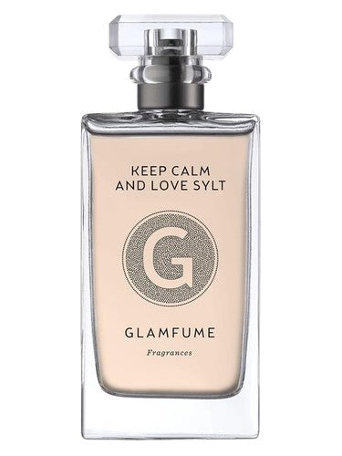 Glamfume Keep Calm and Love Sylt 3 fragrance bottle