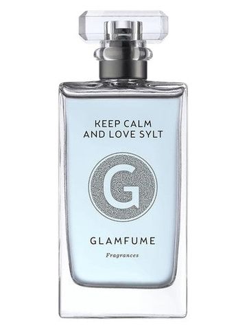Glamfume Keep Calm and Love Sylt 4 fragrance bottle