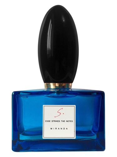 Esse Strikes The Notes Miranda fragrance bottle