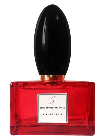 Esse Strikes The Notes Priscilla fragrance bottle