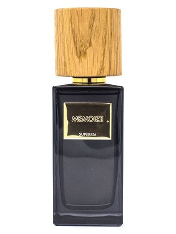 Memoize London Superbia fragrance bottle