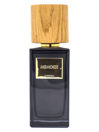 Memoize London Superbia fragrance bottle