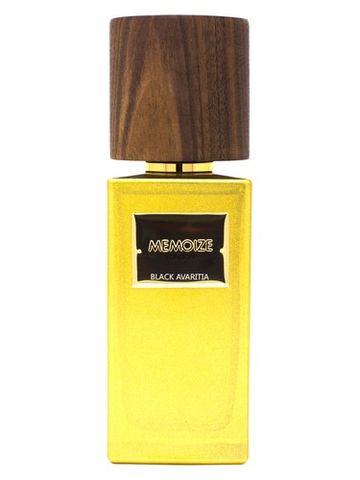 Memoize London Black Avaritia fragrance bottle