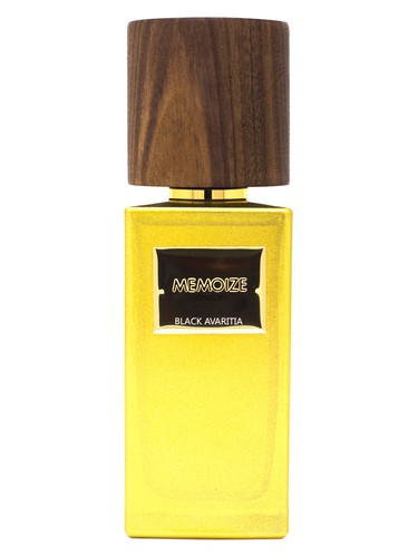 Memoize London Black Avaritia fragrance bottle