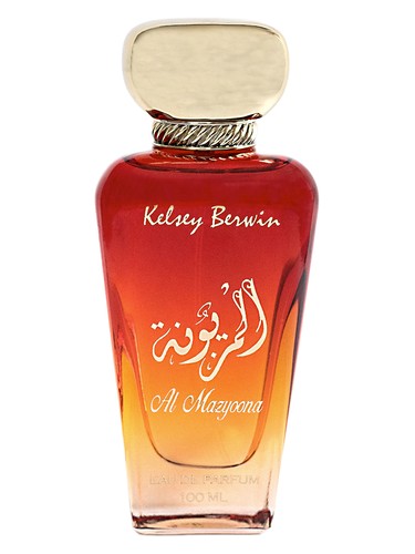 Kelsey Berwin Al Mazyoona fragrance bottle