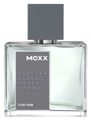 Mexx Forever Classic Never Boring for Him fragrance bottle