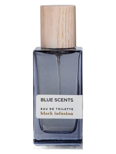 Blue Scents Black Infusion fragrance bottle