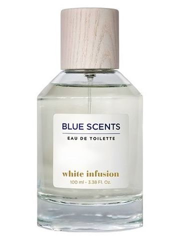 Blue Scents White Infusion fragrance bottle