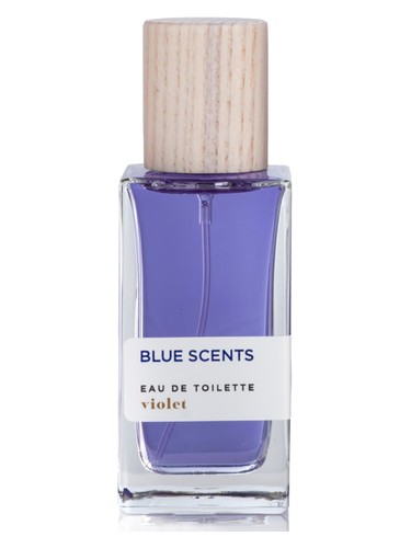 Blue Scents Violet fragrance bottle