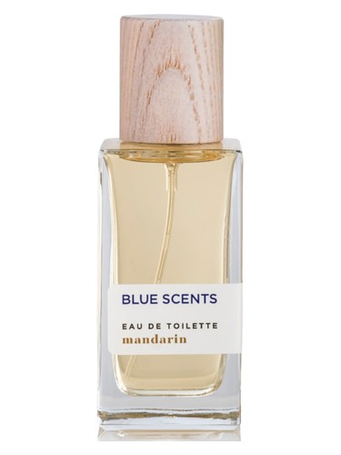 Blue Scents Mandarin fragrance bottle