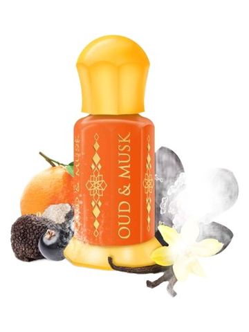 Oud & Musk Black Orchid fragrance bottle