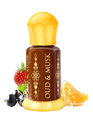 Oud & Musk Mukhalath Andalusi fragrance bottle