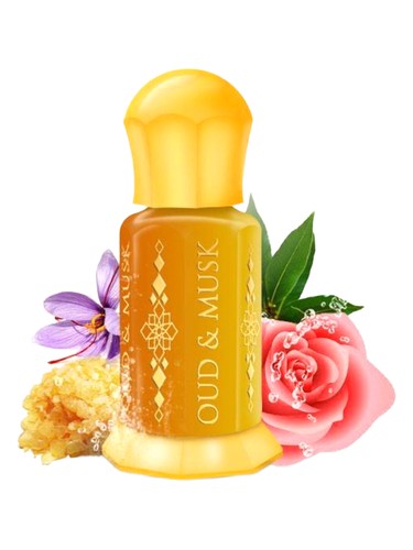 Oud & Musk Sweet Silk fragrance bottle