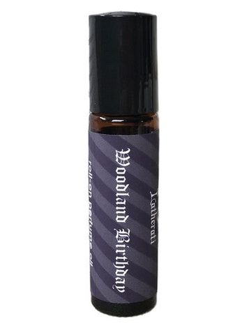 Latherati Woodland Birthday fragrance bottle