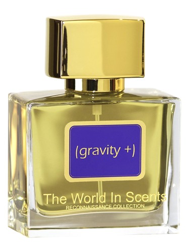 The World In Scents Gravity Plus fragrance bottle