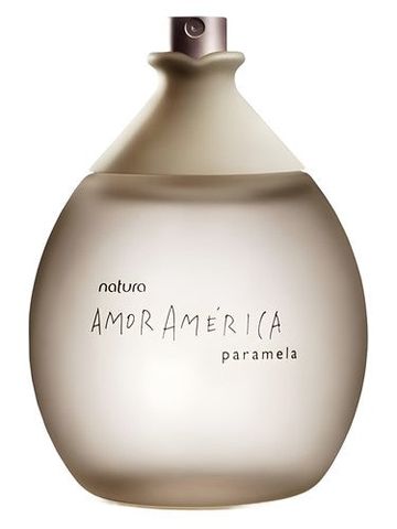 Natura Amor América Paramela fragrance bottle