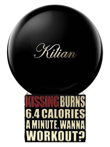 By Kilian Kissing Burns 6.4 Calories A Minute. Wanna Workout? fragrance bottle
