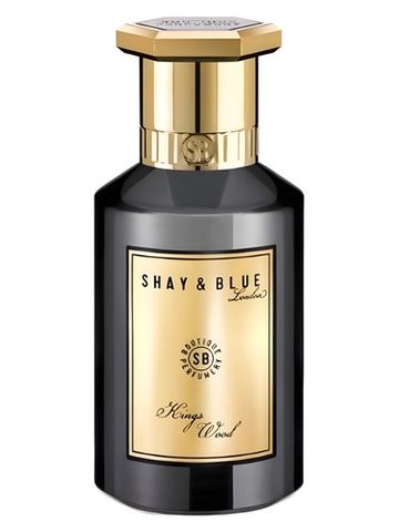 Shay Blue London Kings Wood fragrance bottle