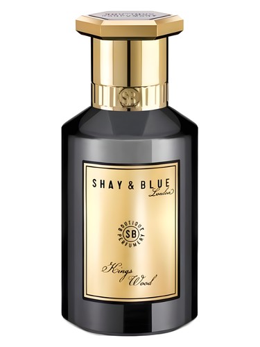 Shay Blue London Kings Wood fragrance bottle