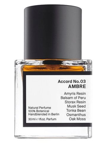 RAER Scents Accord No. 03: Ambre fragrance bottle