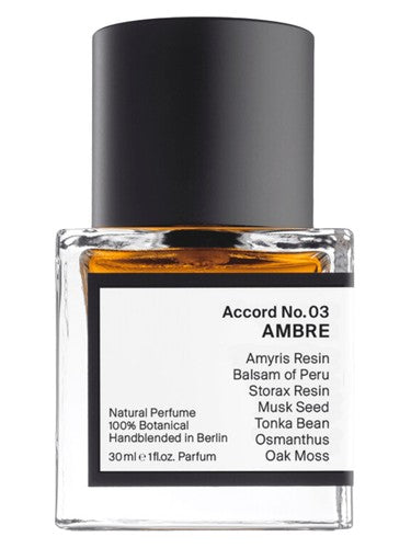 RAER Scents Accord No. 03: Ambre